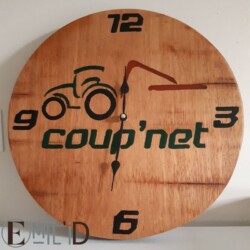 Horloge personnalisée - Emil'iD Horloge personnalisée - Emil'iD