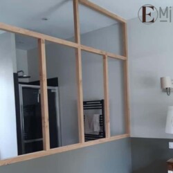 Verrière / séparation cloison - Emil'iD Verrière / séparation cloison - Emil'iD ameublement création de meubles