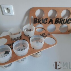 Porte gobelets - Emil'iD Porte gobelets - Emil'iD